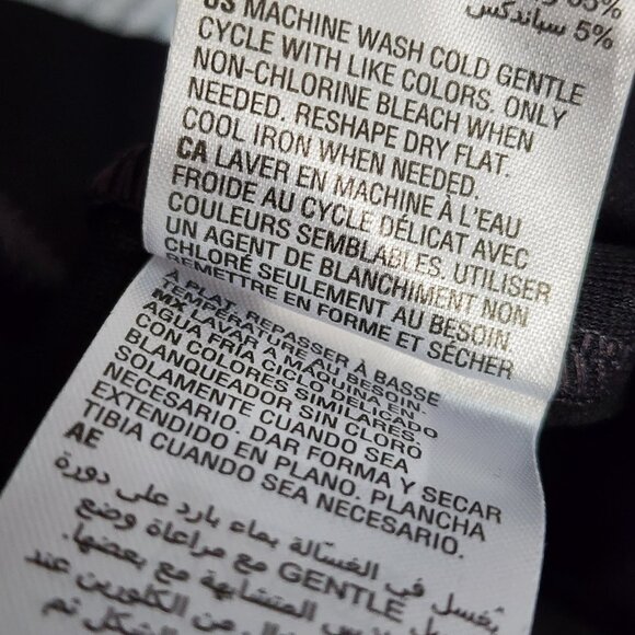 INC International Concepts Pants Womens Plus Size 26W Solid Black Pull On Skinny - Picture 5 of 7